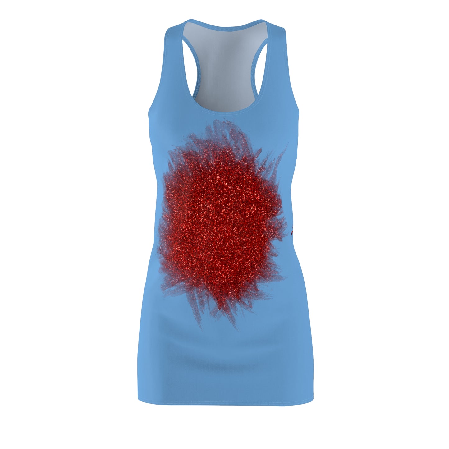 Rot Sparkle Racerback Kleid – Stylishes Partykleid