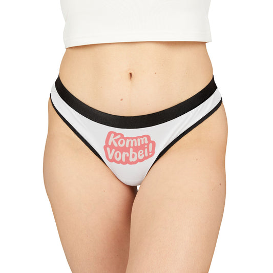 Damen Thong Unterwäsche Bequeme Atmungsaktive Slips Komm Vorbei