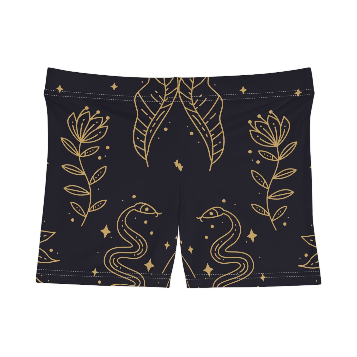 Damen Shorts Bohemian Sonne Pflanzen Design Sommer Strand
