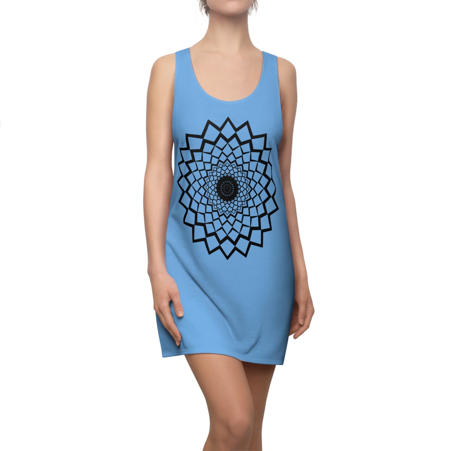 Mandala Racerback Kleid – Boho Sommerkleid