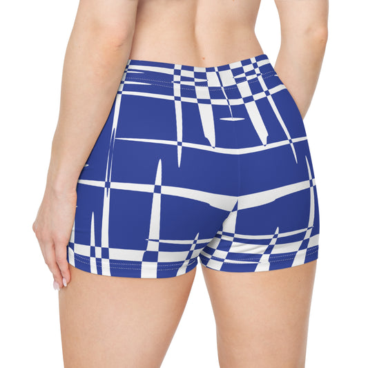 Damen Shorts Geometrisch Modern Premium Activewear Sport Freizeit