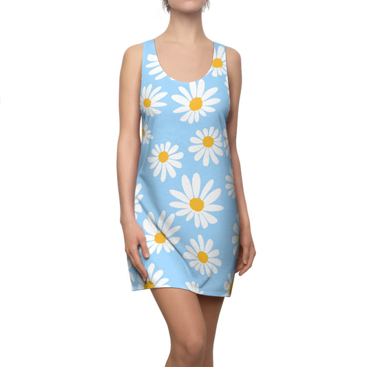 Gänseblümchen Racerback Kleid – Sommer Damenmode
