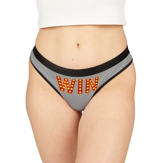 Damen Thong Unterwäsche Bequeme Atmungsaktive Slips Motiv Win