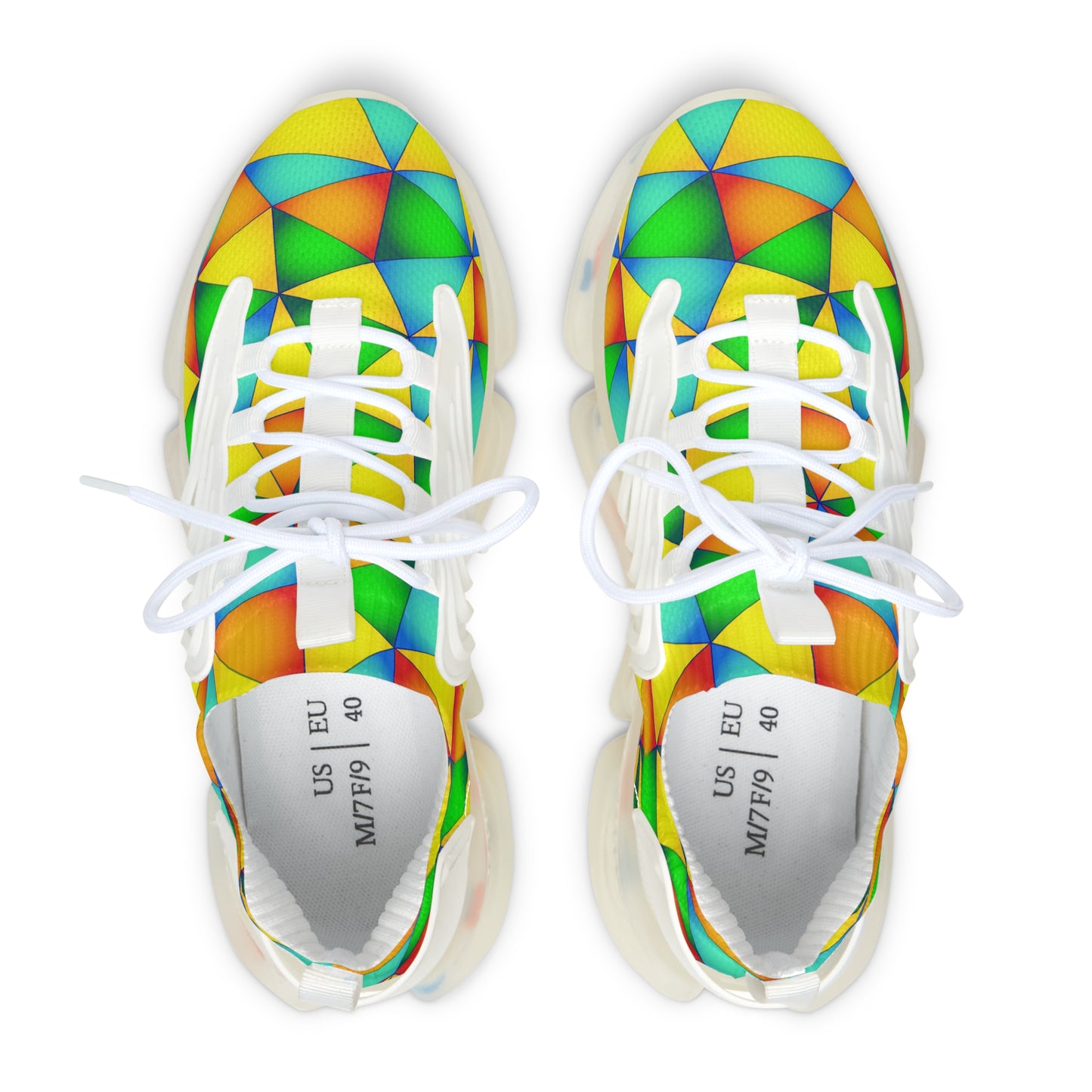 Bunte Damen Sneaker Atmungsaktiv Bequeme Schuhe