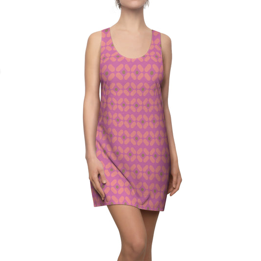 Rosa Rosé Racerback Kleid – Chic Sommerkleid