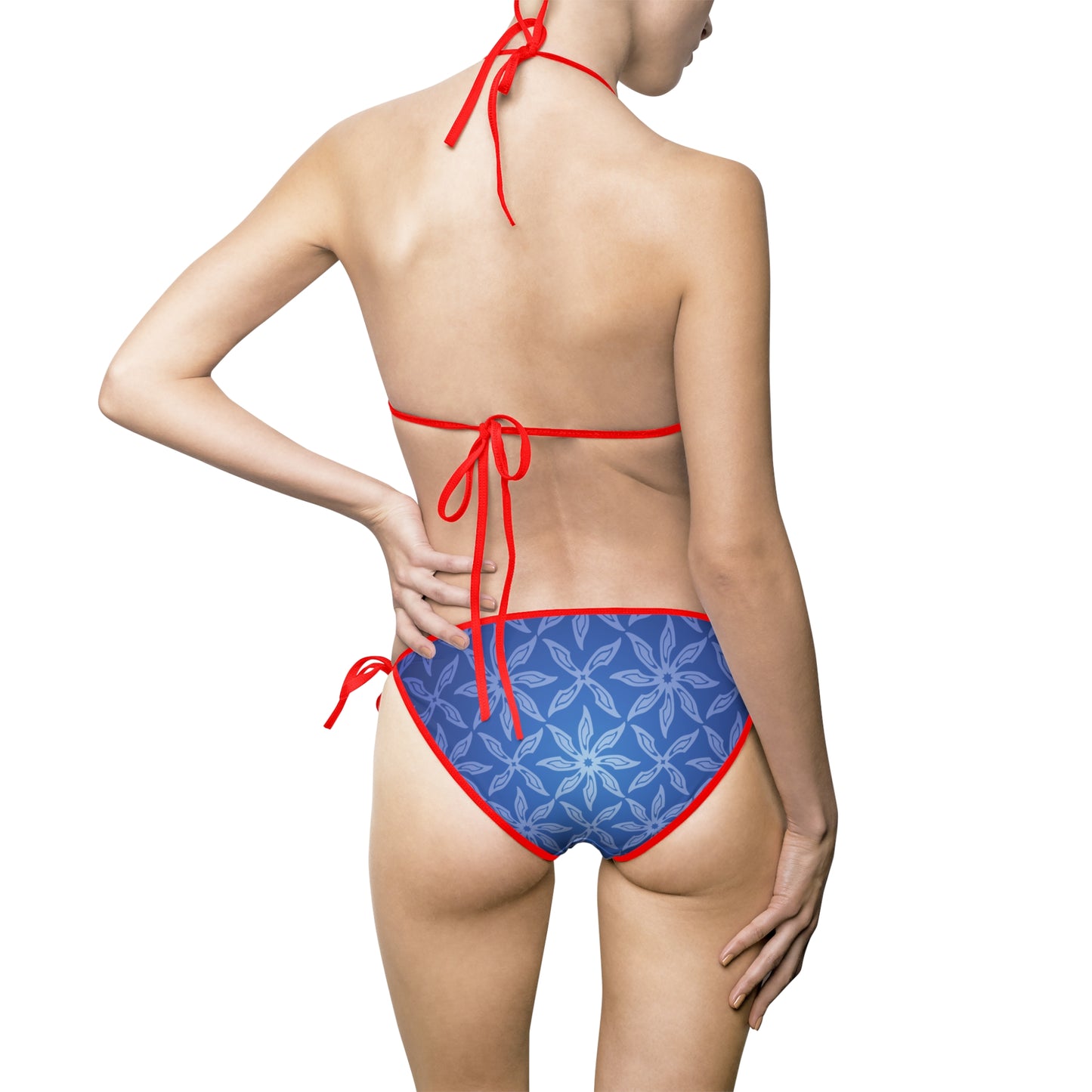 Bedrucktes Bikini Set – Mit Push Up Polstern
