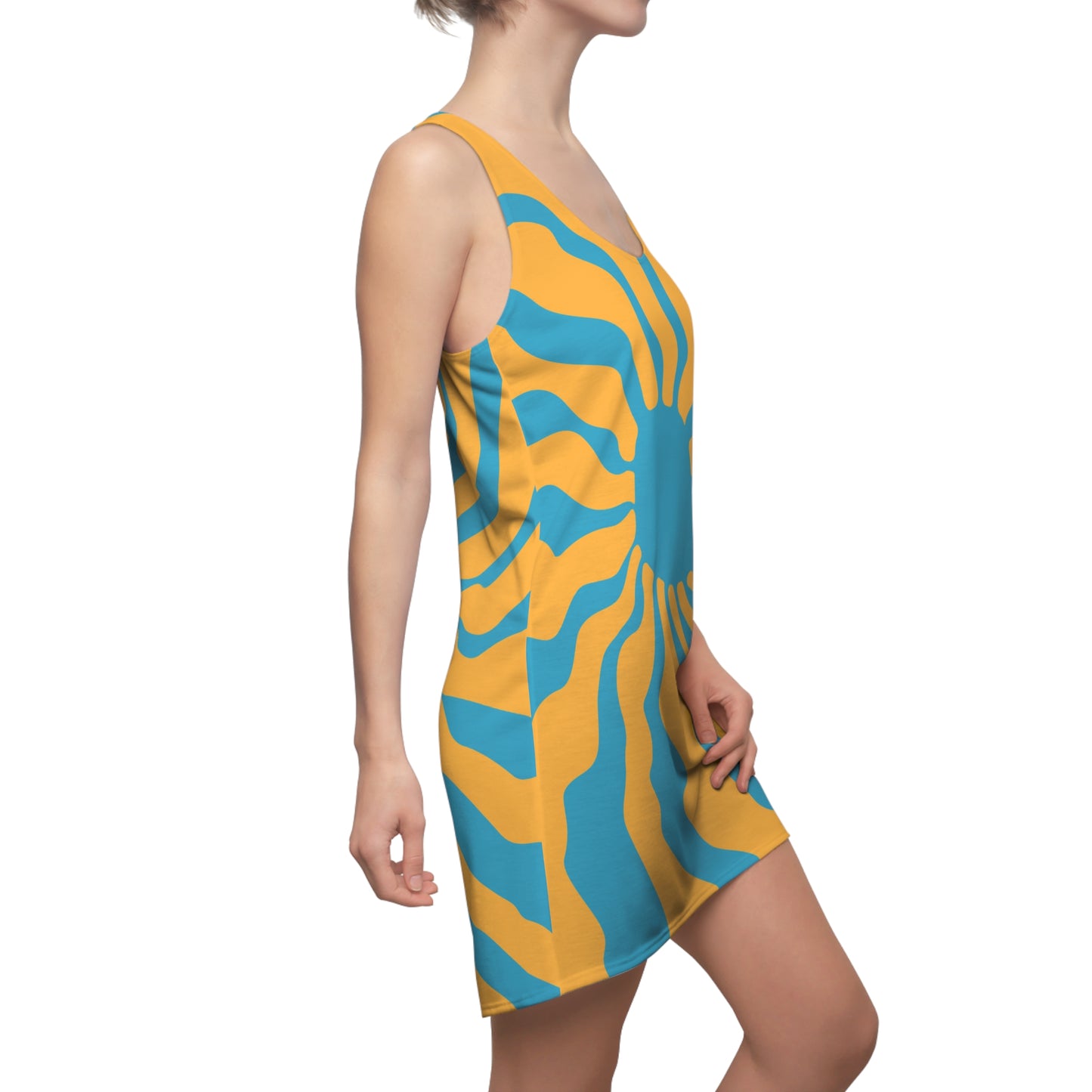 Sunny Vibes Racerback Kleid – Leichtes Sommerkleid