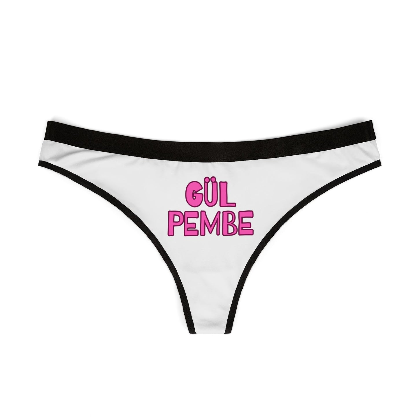 Damen Thong Unterwäsche Bequeme Atmungsaktive Slips Gülpembe Print