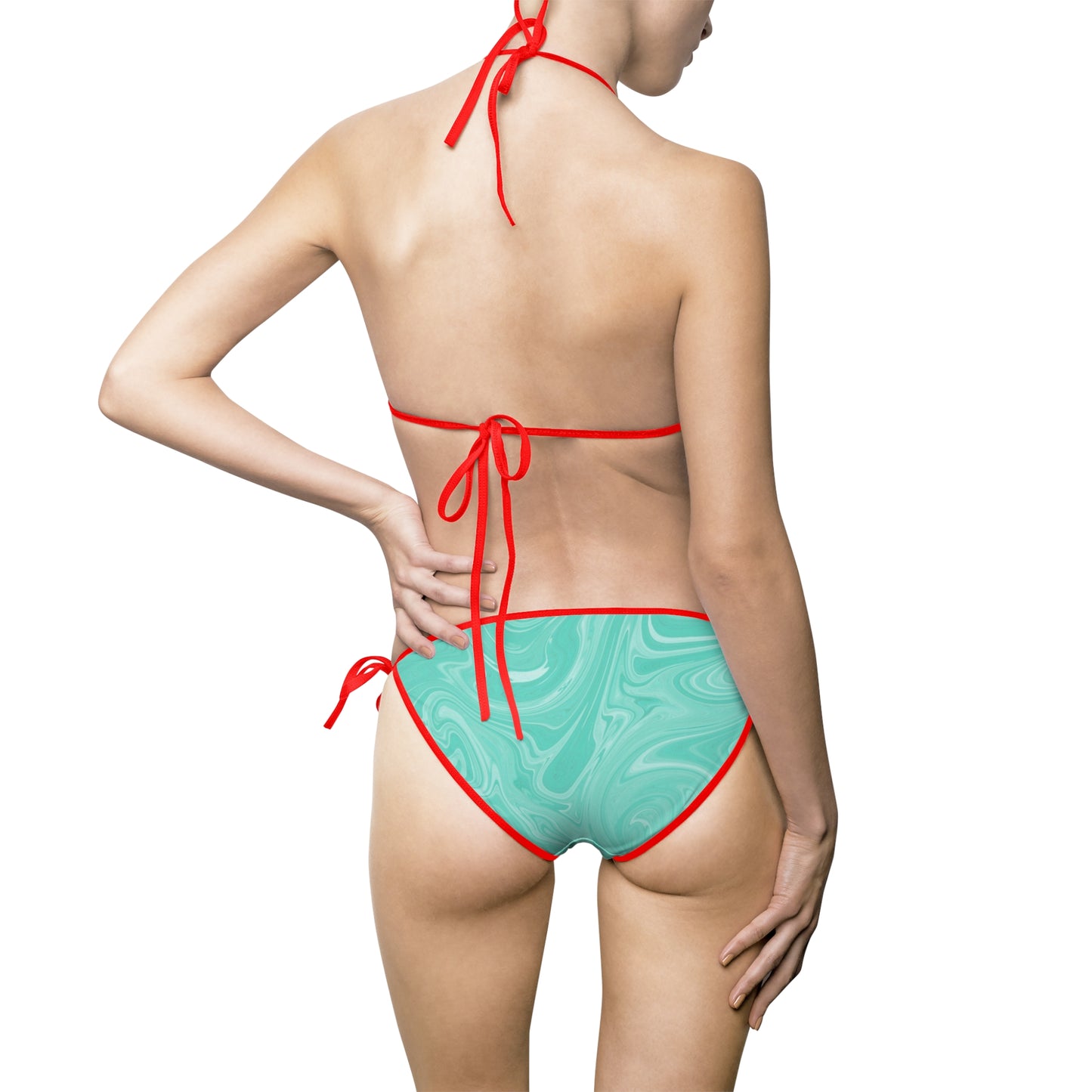 Türkis Bikini Set – Zweiteiliger Badeanzug