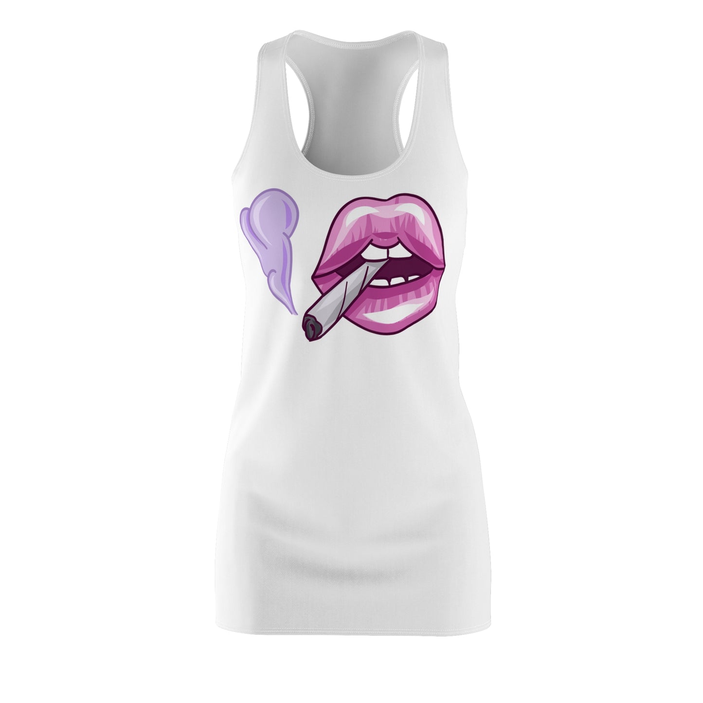 Lips & Joint Racerback Kleid – Festival Outfit