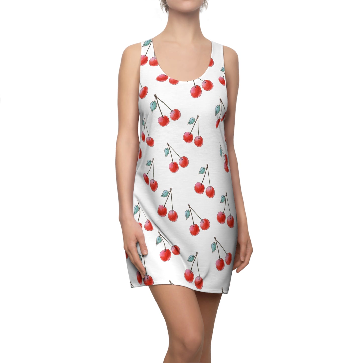 Kirschen Racerback Kleid – Süßes Sommerkleid