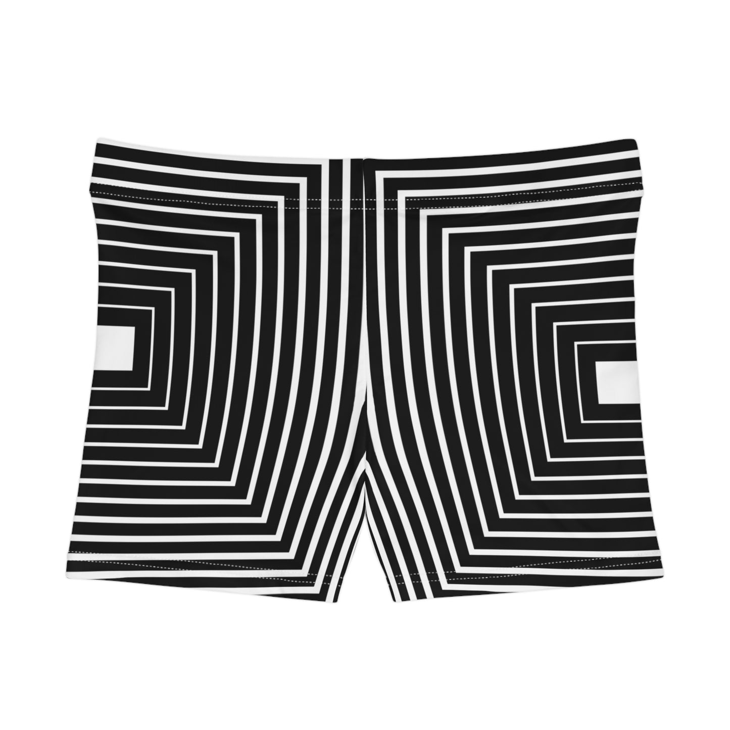 Damen Shorts Optische Illusion Fitness Sommer Freizeit