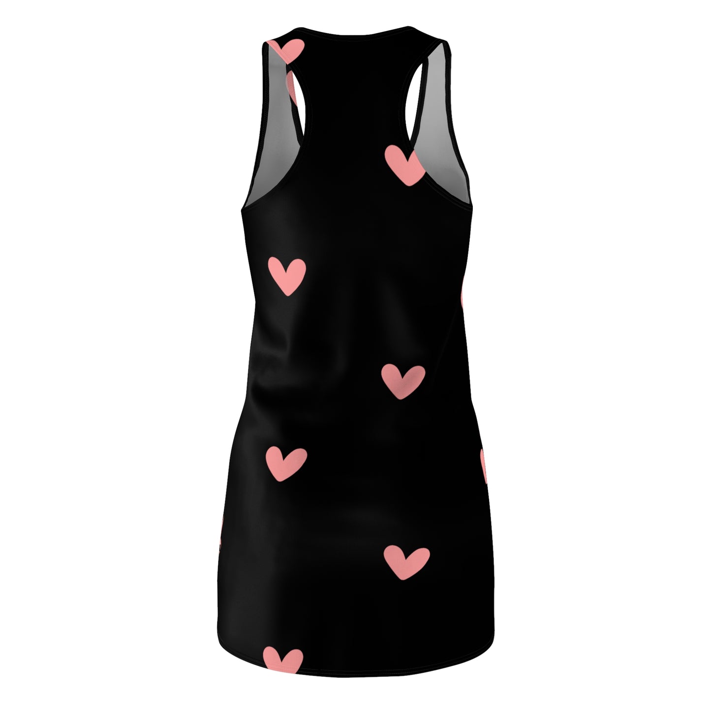 Racerback Kleid mit zartem Herzmuster – Sommerkleid für Damen Cute