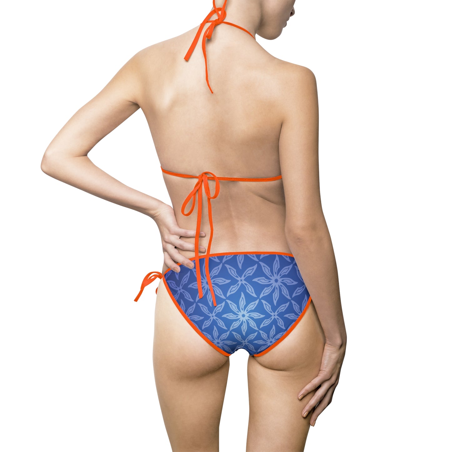 Bedrucktes Bikini Set – Mit Push Up Polstern