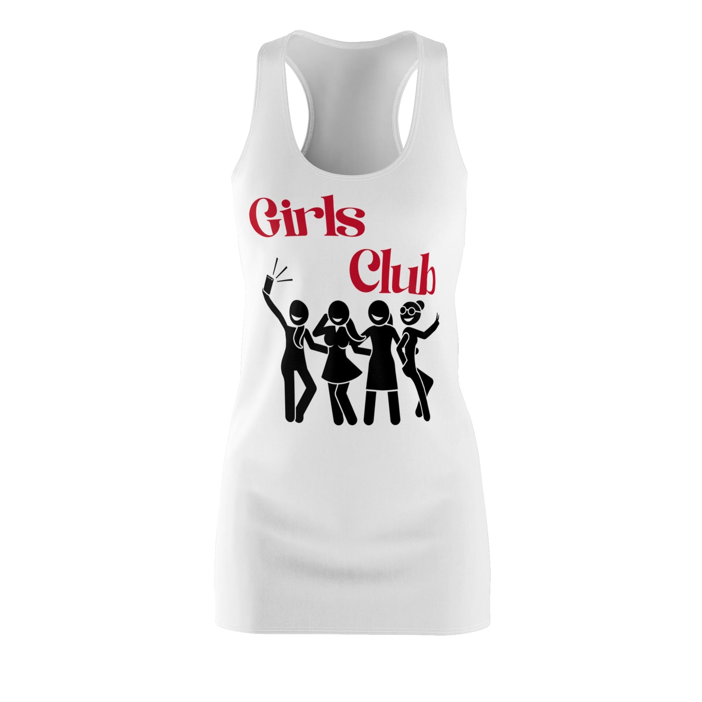 Girls Club Racerback Kleid – Festival Outfit