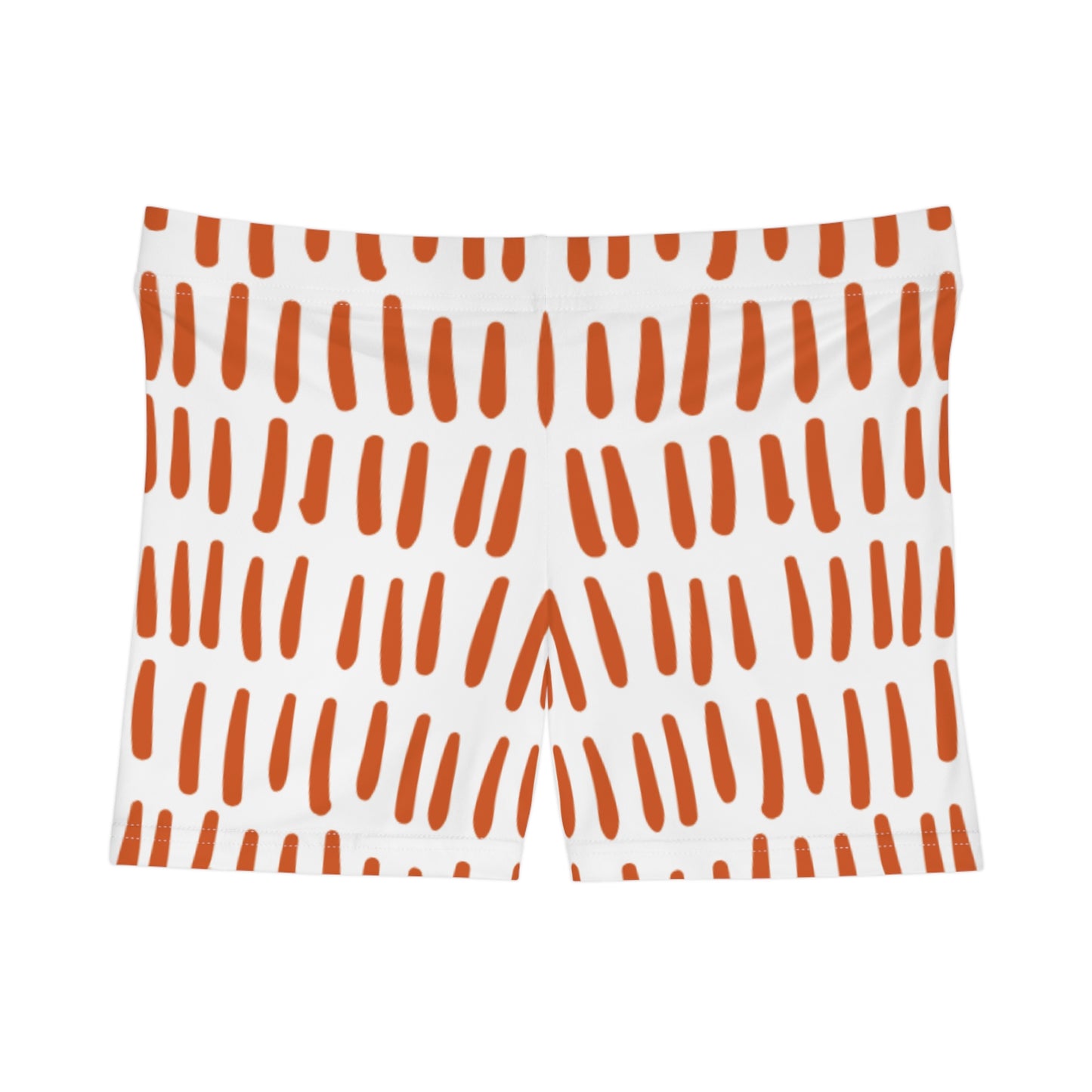 Damen Shorts Rost Orange Minimal Sommer Casual Activewear