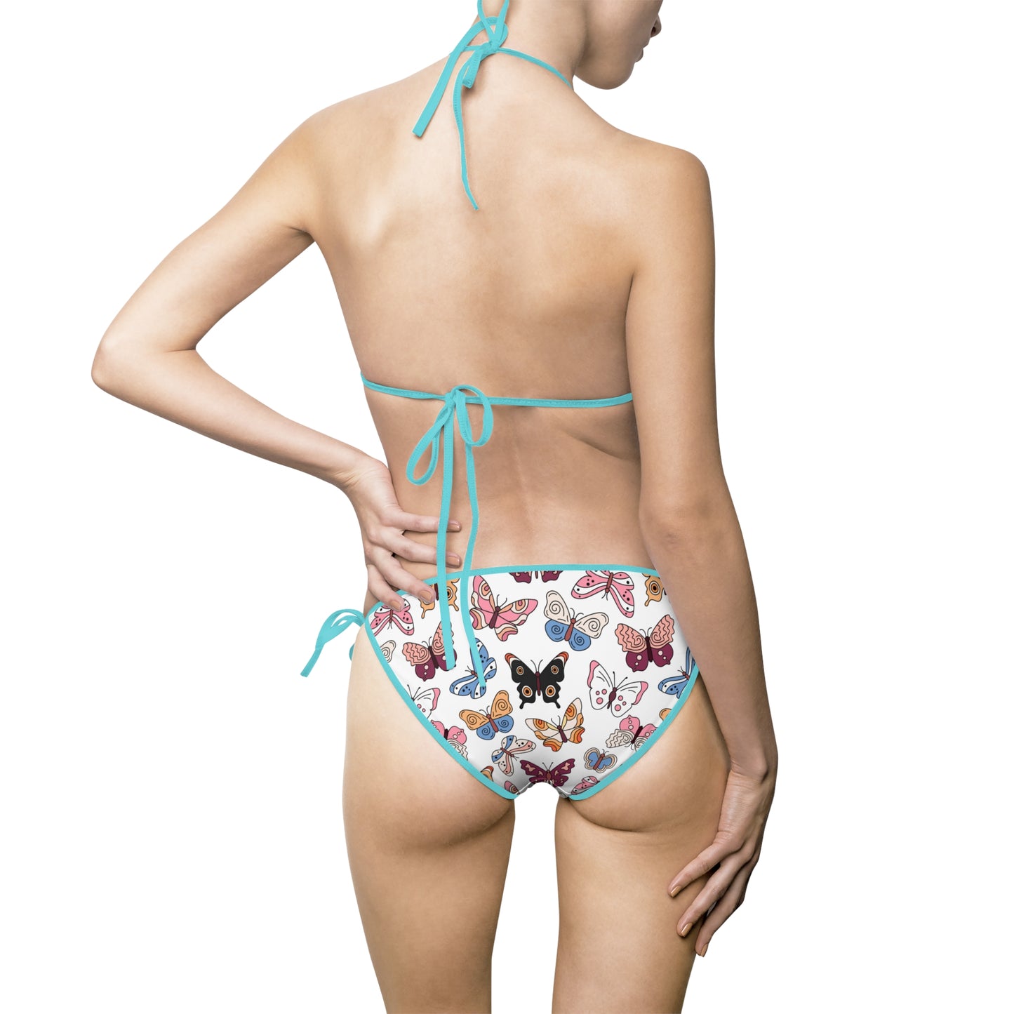 Butterfly Bikini Set – Schmetterling Print Badeanzug Schmetterling