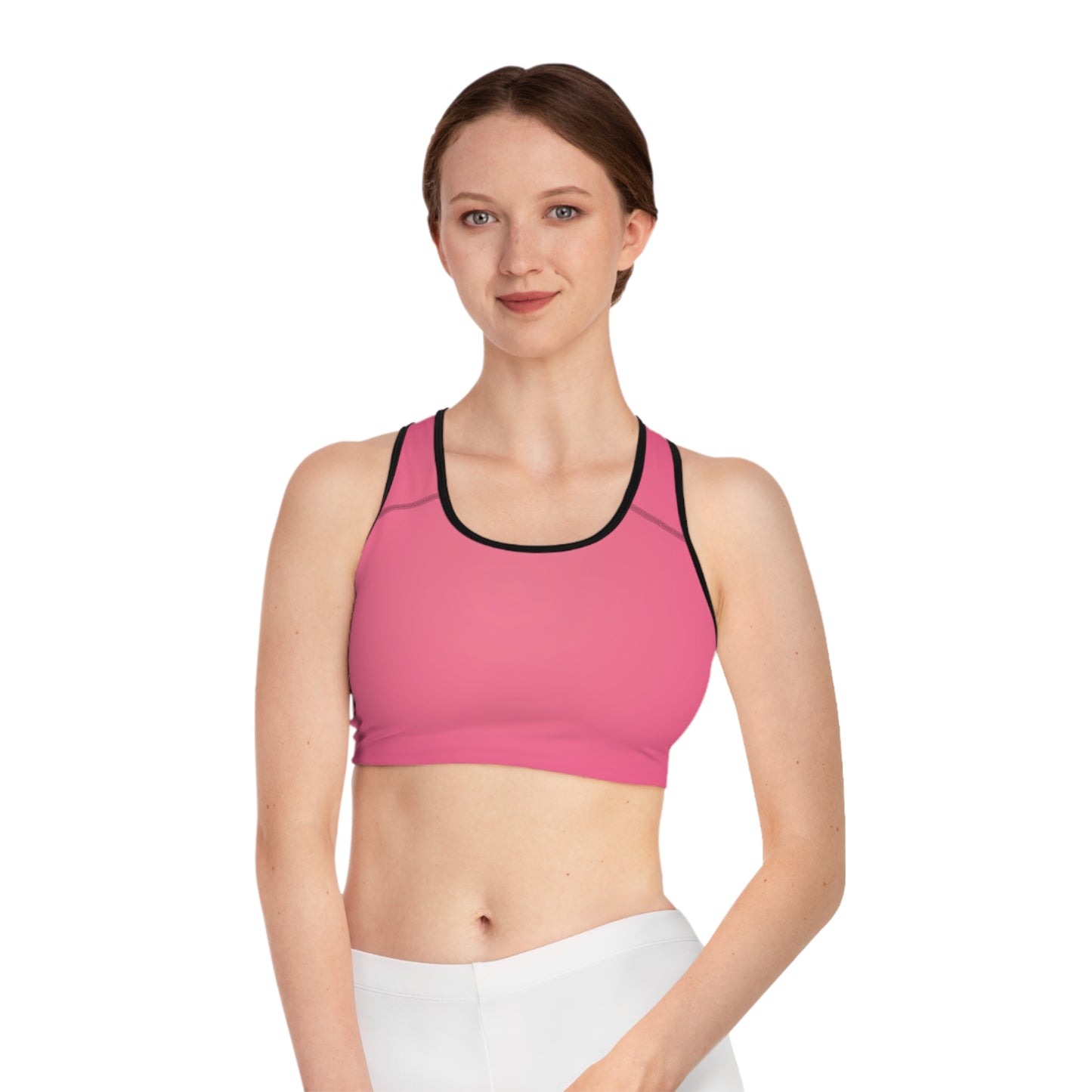 Damen Sport BH Atmungsaktiv Leichter Farbverlauf Fitness Yoga Top