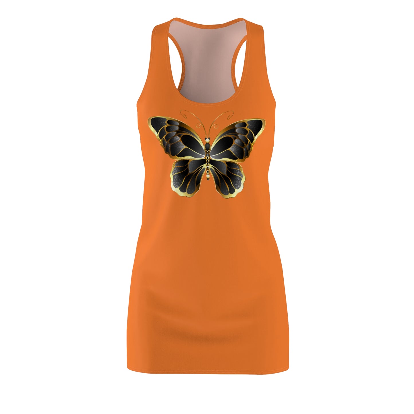 Crusta Schmetterling Racerback Kleid Sommerkleid