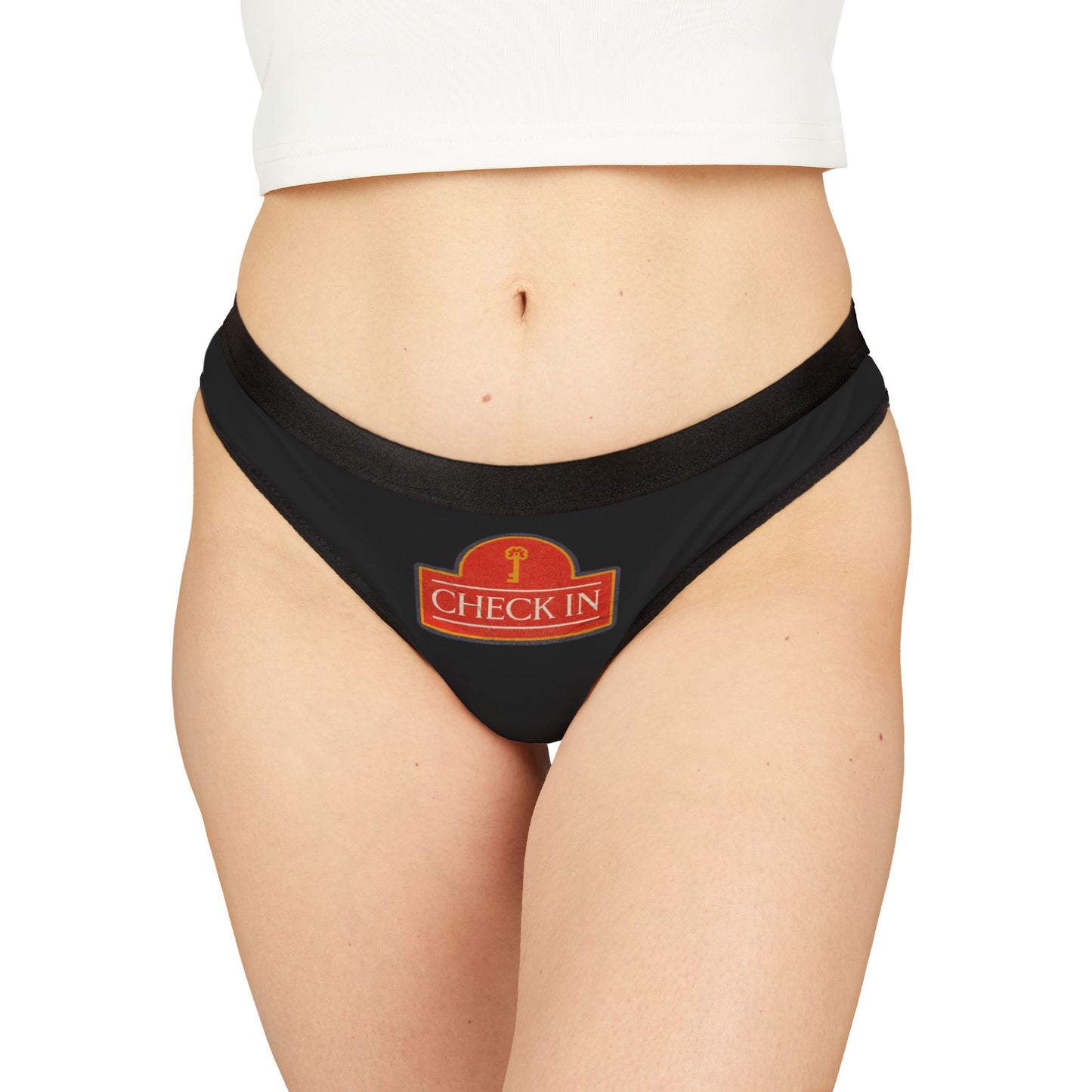 Schwarz Damen Thong Unterwäsche Bequeme Atmungsaktive Slips