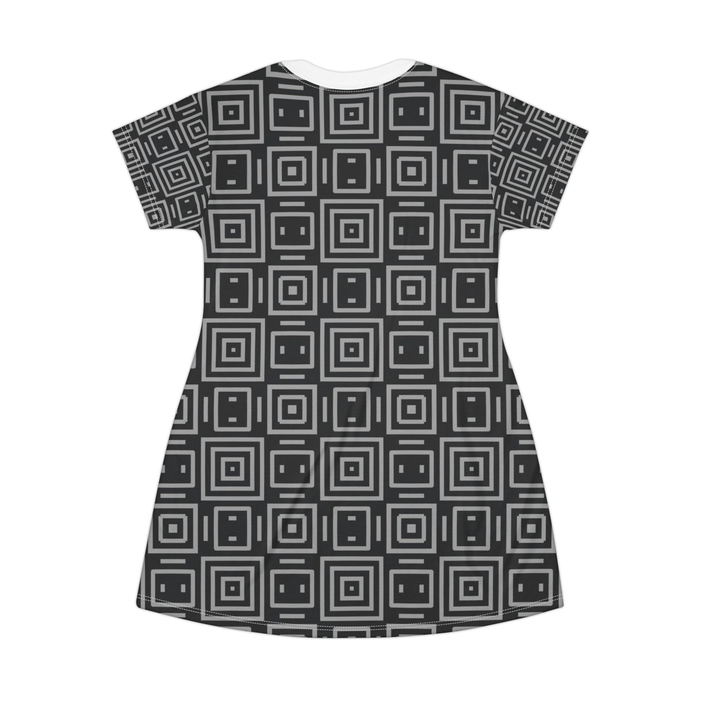 Damen Kleid Grafik T-Shirt Geometrisch Sommer Casual Modern