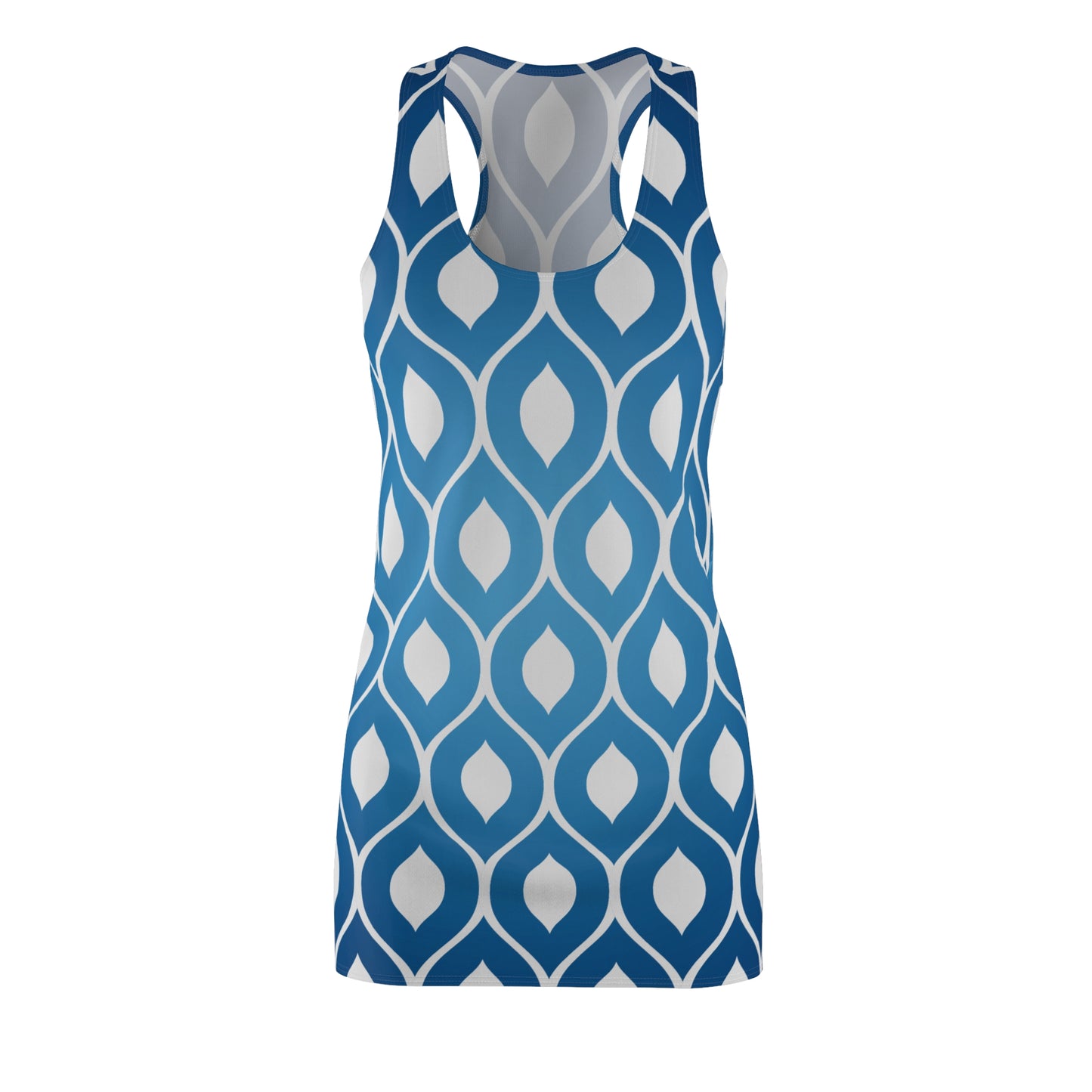 Geometrie Racerback Kleid – Stilvolles Sommerkleid