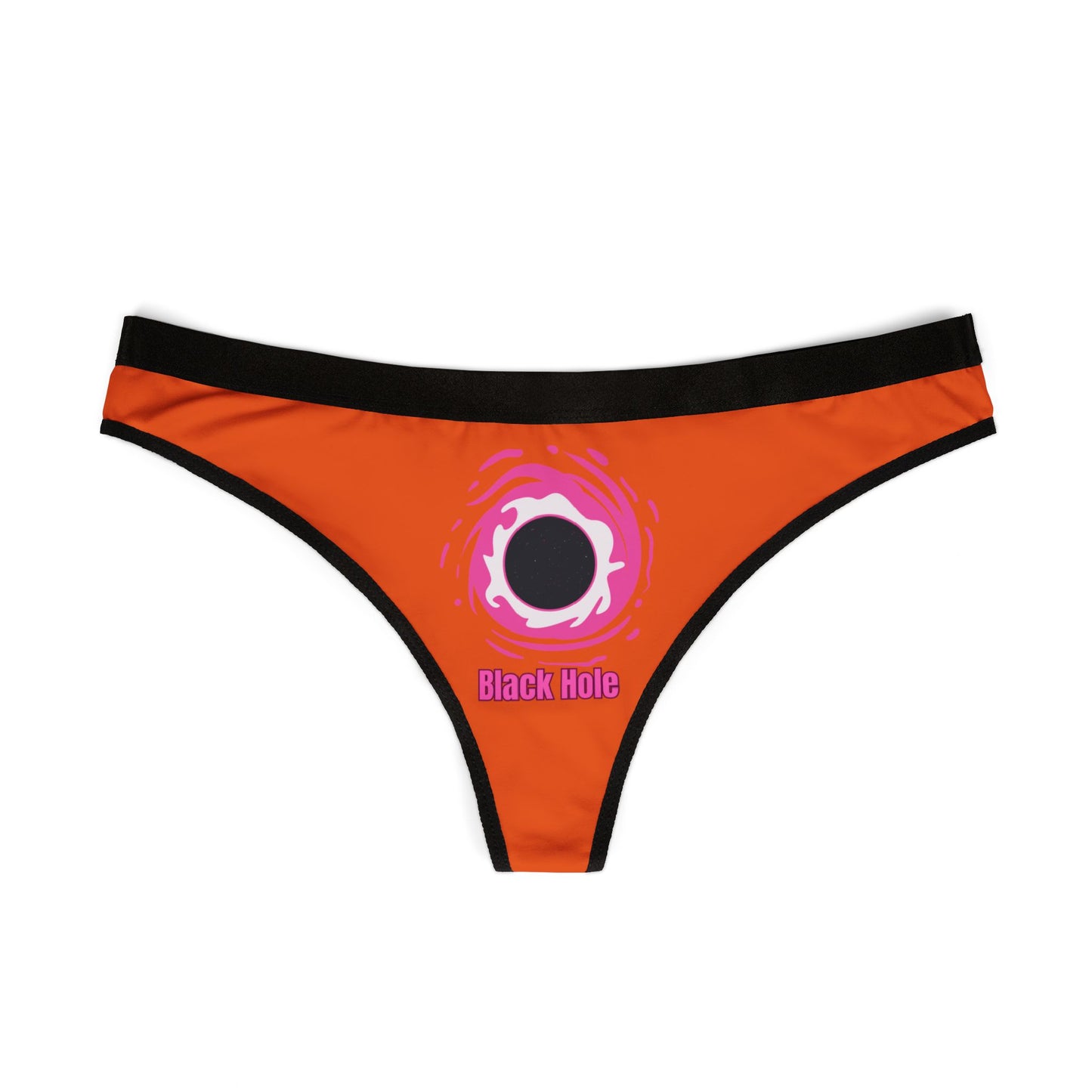 Damen Thong Unterwäsche Bequeme Atmungsaktive Slips Black Hole