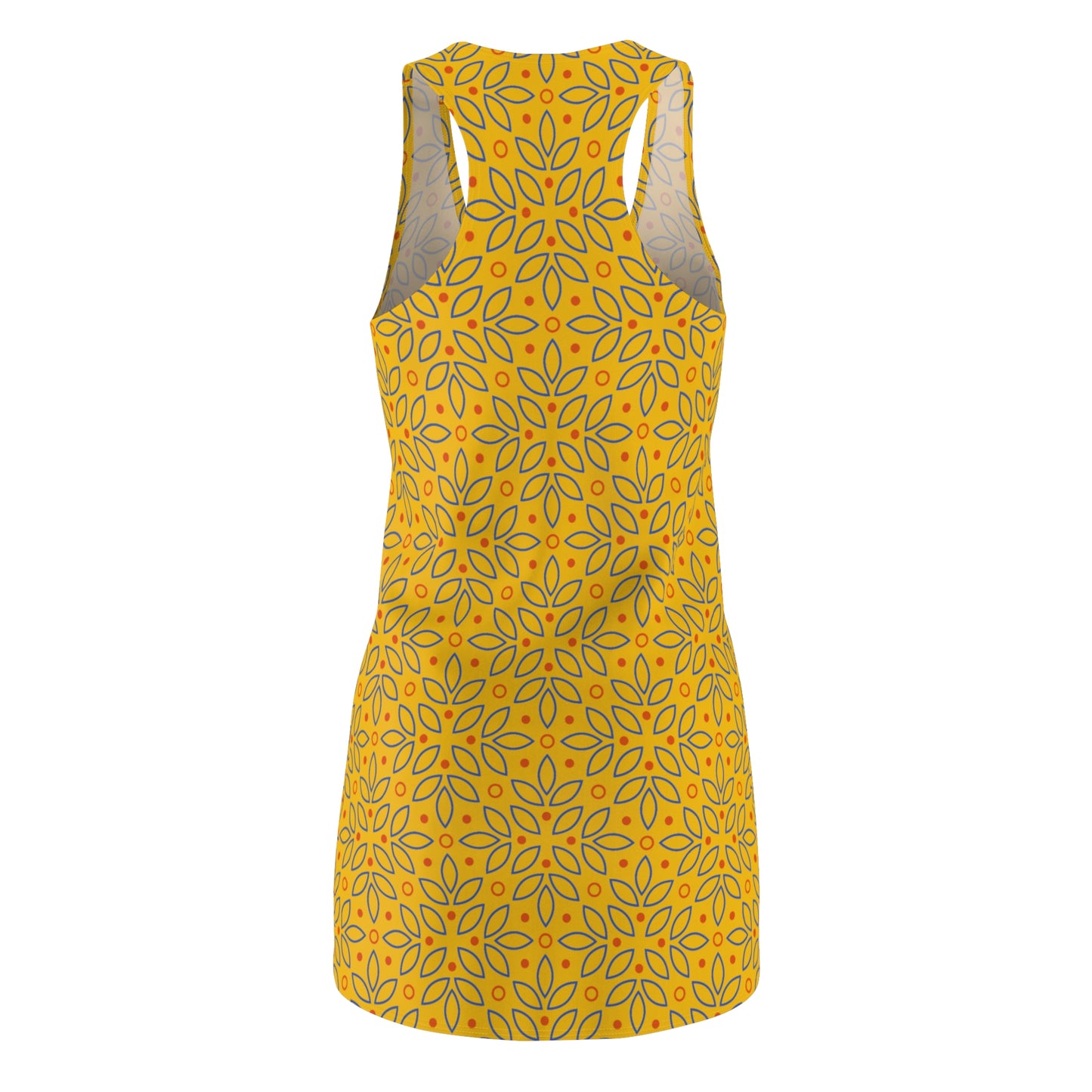 Bunt Floral Racerback Kleid – Sommer Damenmode