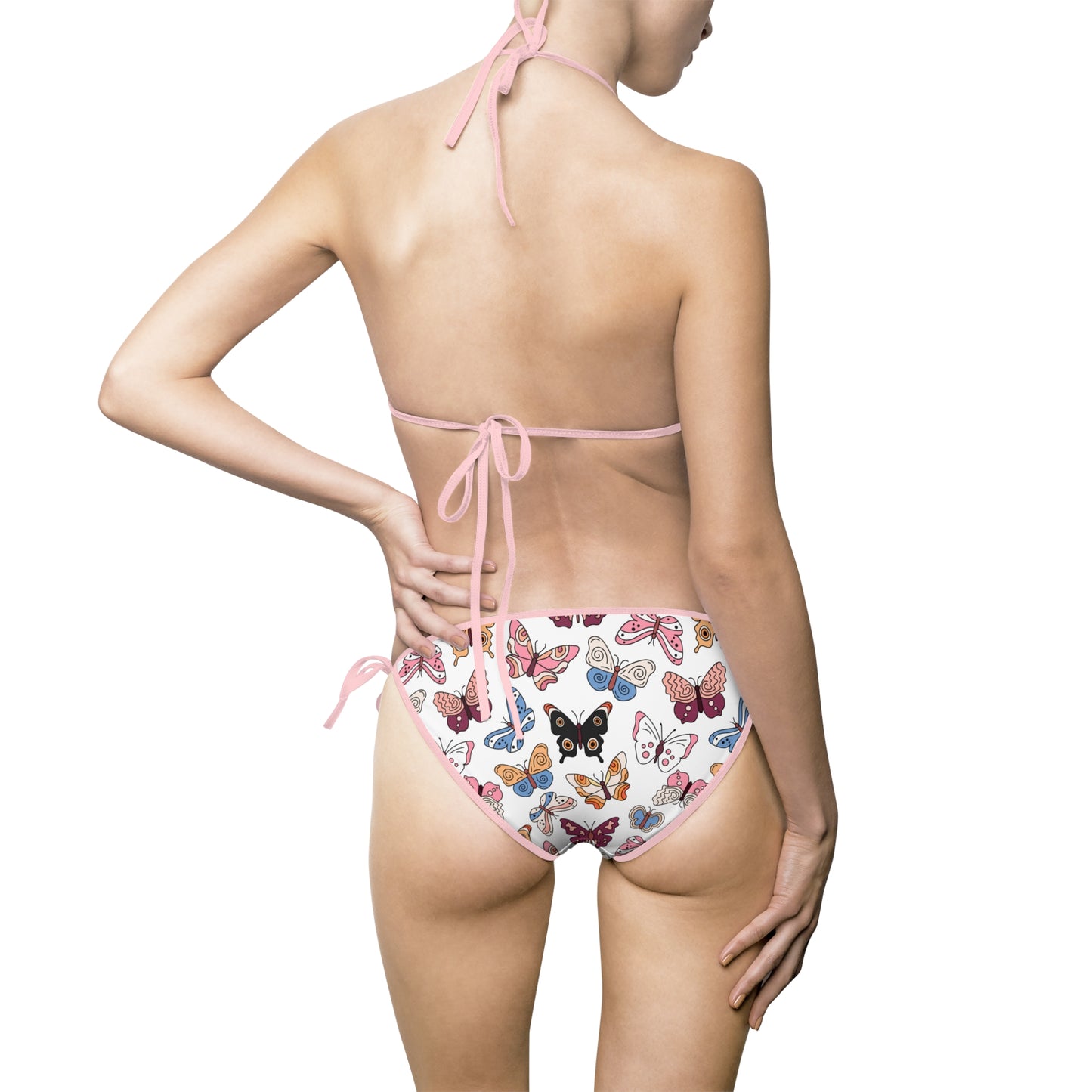 Butterfly Bikini Set – Schmetterling Print Badeanzug Schmetterling