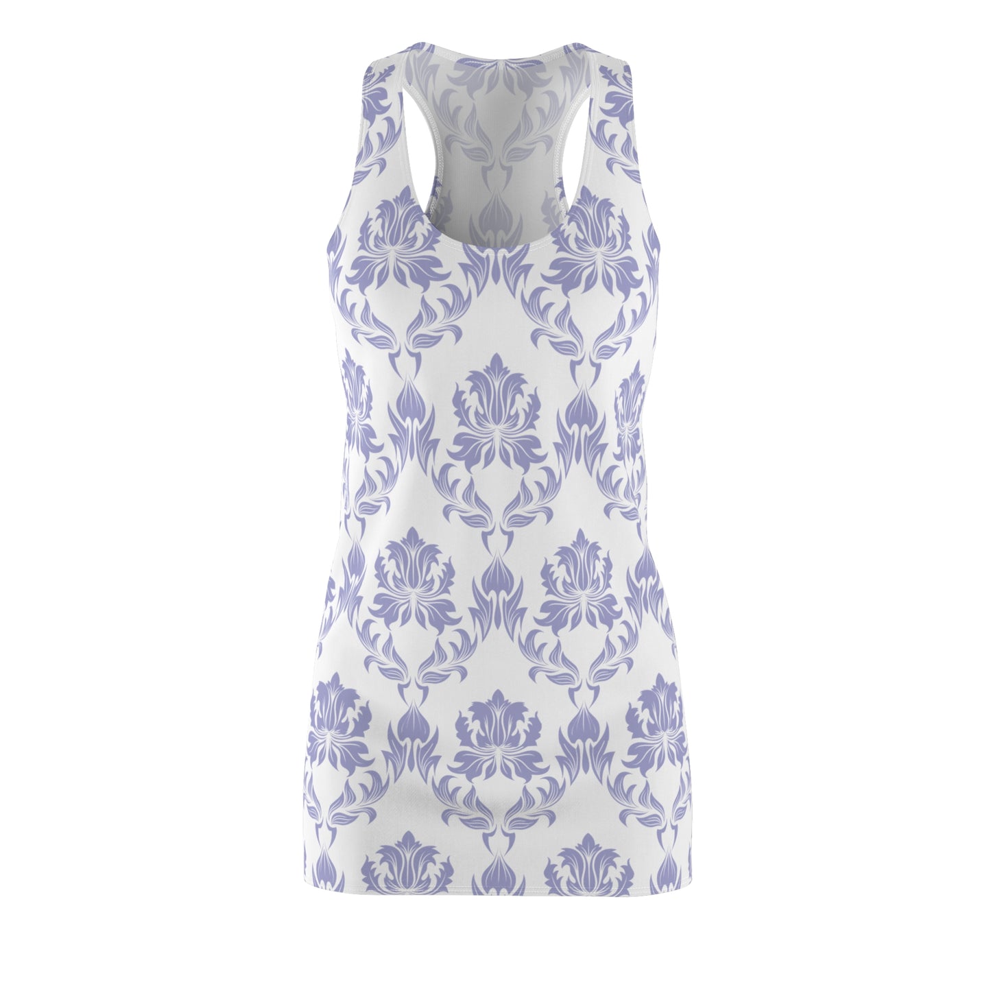 Damen Racerback Kleid mit floralem Muster – Bequemes Sommerkleid