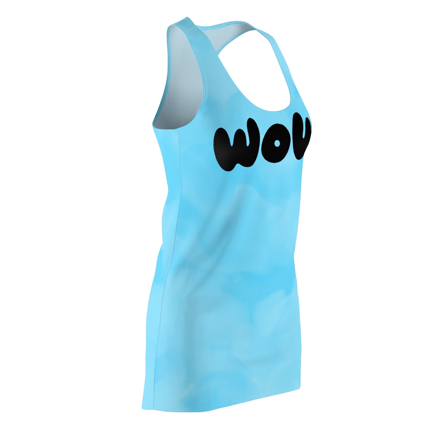 WOW Print Racerback Kleid – Trendy Sommer Damenmode