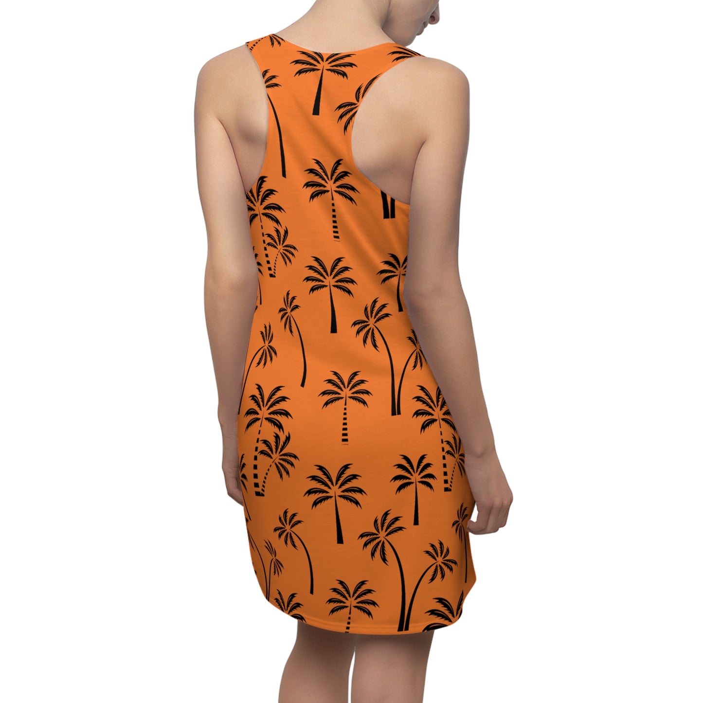 Crusta Palmen Racerback Kleid – Leichtes Sommerkleid