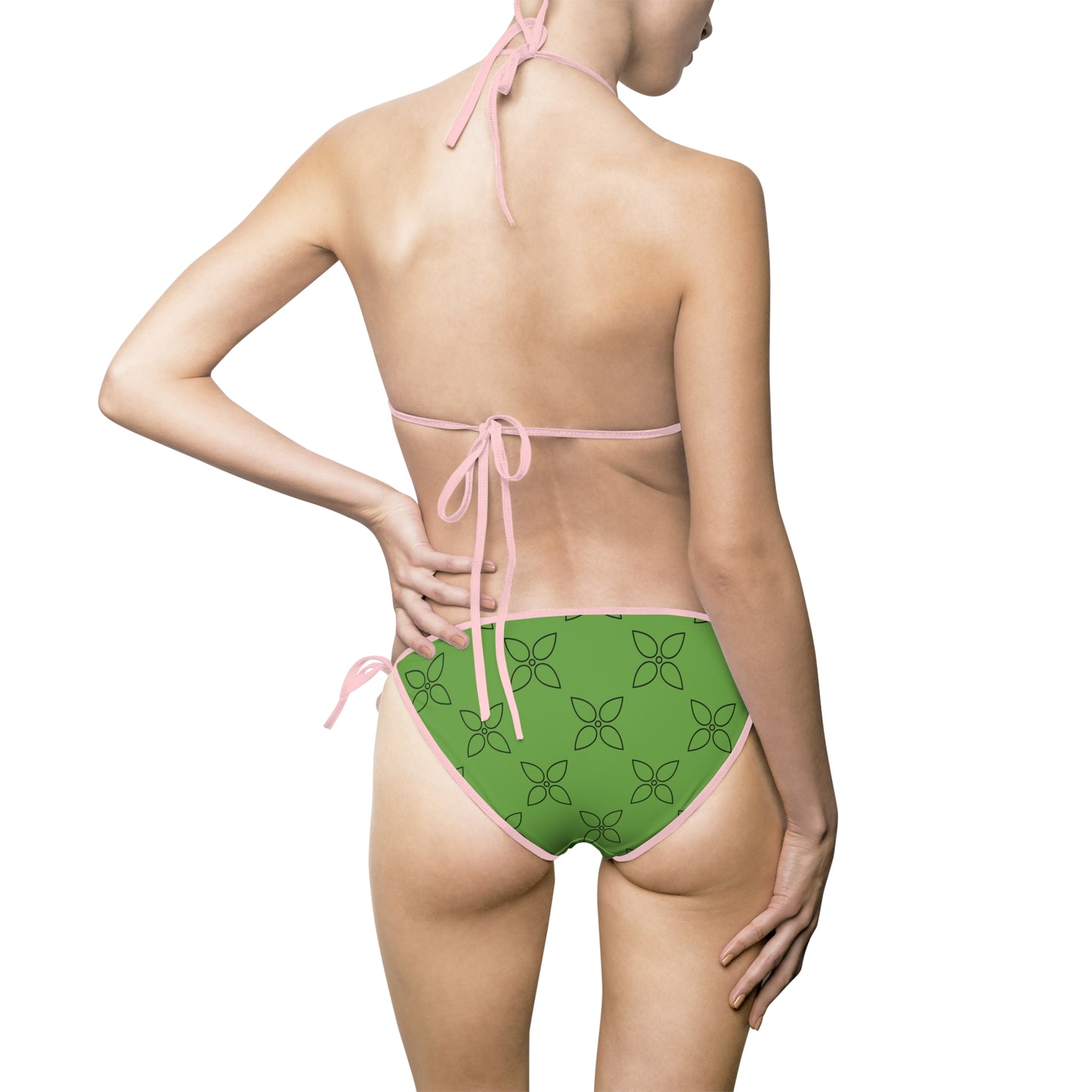 Chic Bikini Set – Elegant & Trendy Badeanzug grün