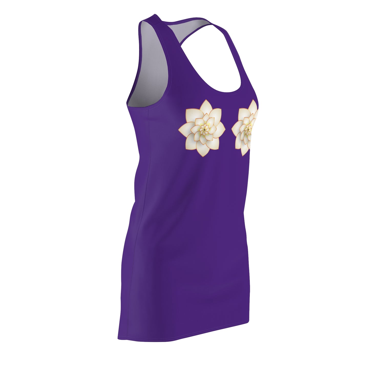 Lilanes Damen Kleid Lotus Racerback Sommer Elegant Alltag Events