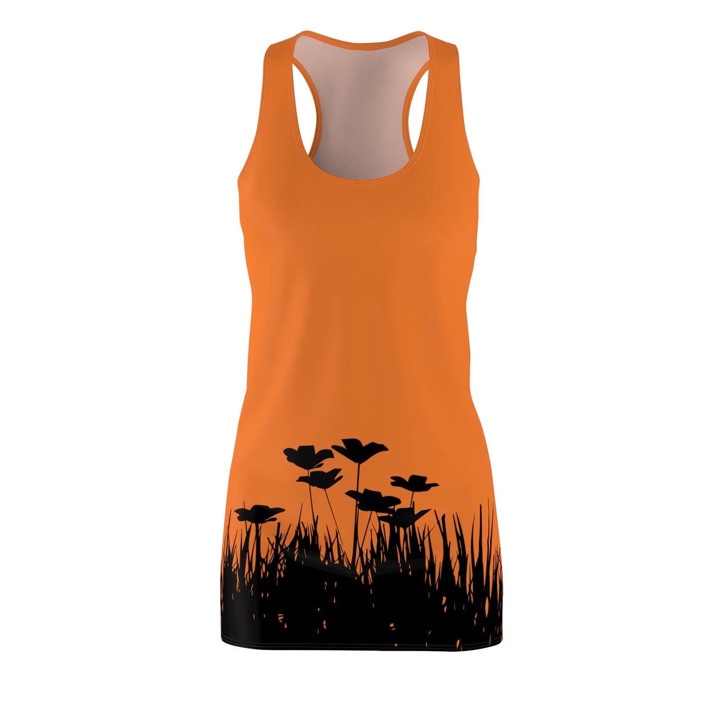 Crusta Racerback Damenkleid – Botanisches Sommerkleid, Freizeitkleid
