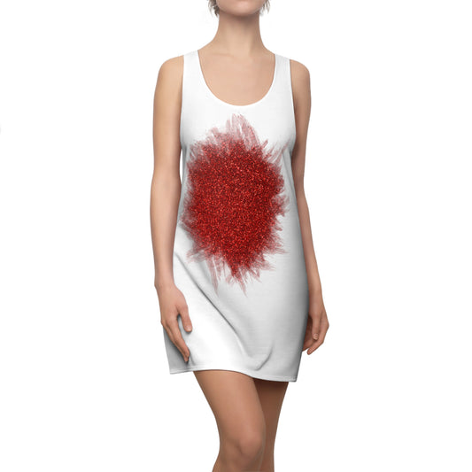 Rot Sparkle Racerback Kleid – Stylishes Partykleid