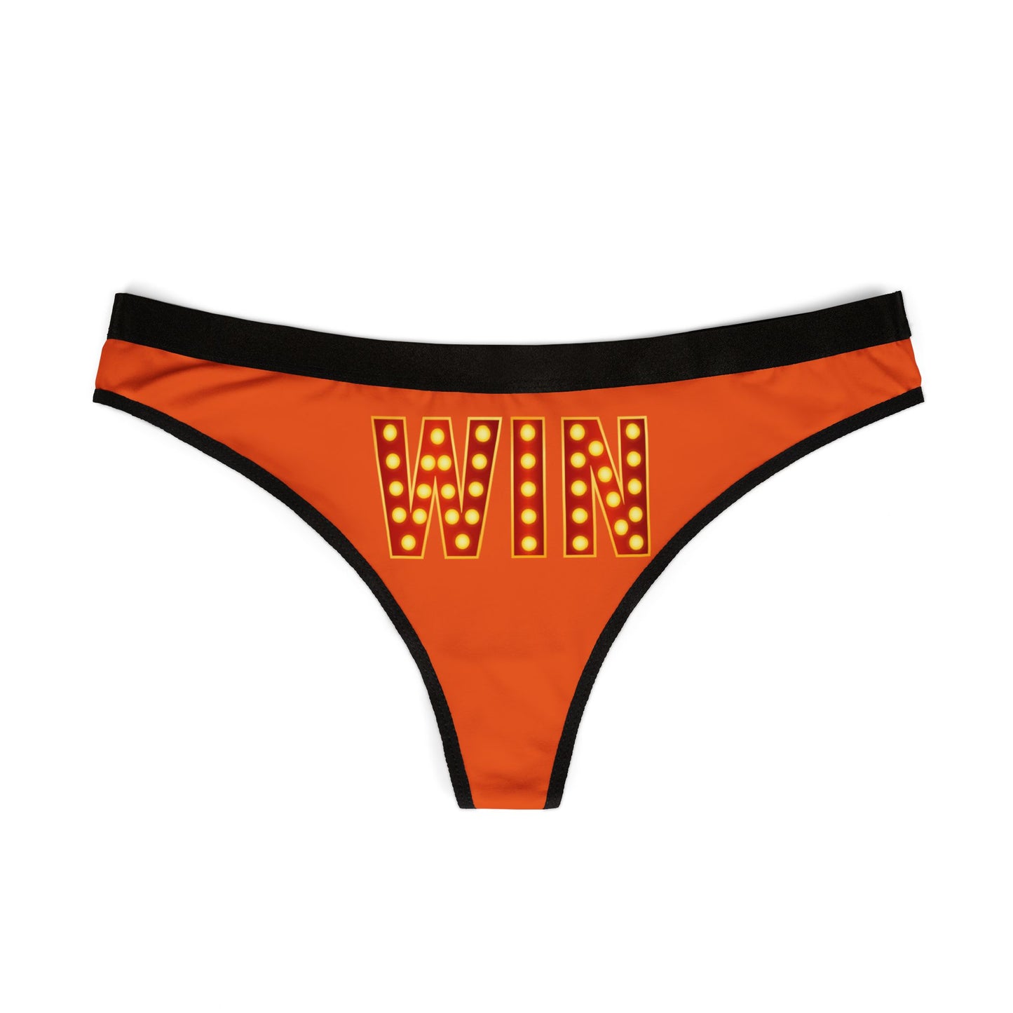 Damen Thong Unterwäsche Bequeme Atmungsaktive Slips Motiv Win