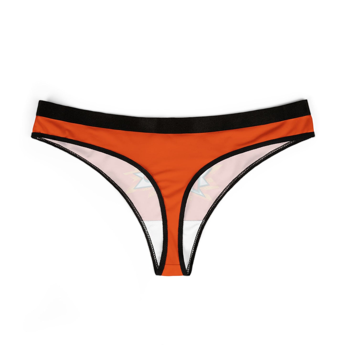 Damen Thong Unterwäsche Atmungsaktive Slips Bequem Free Print