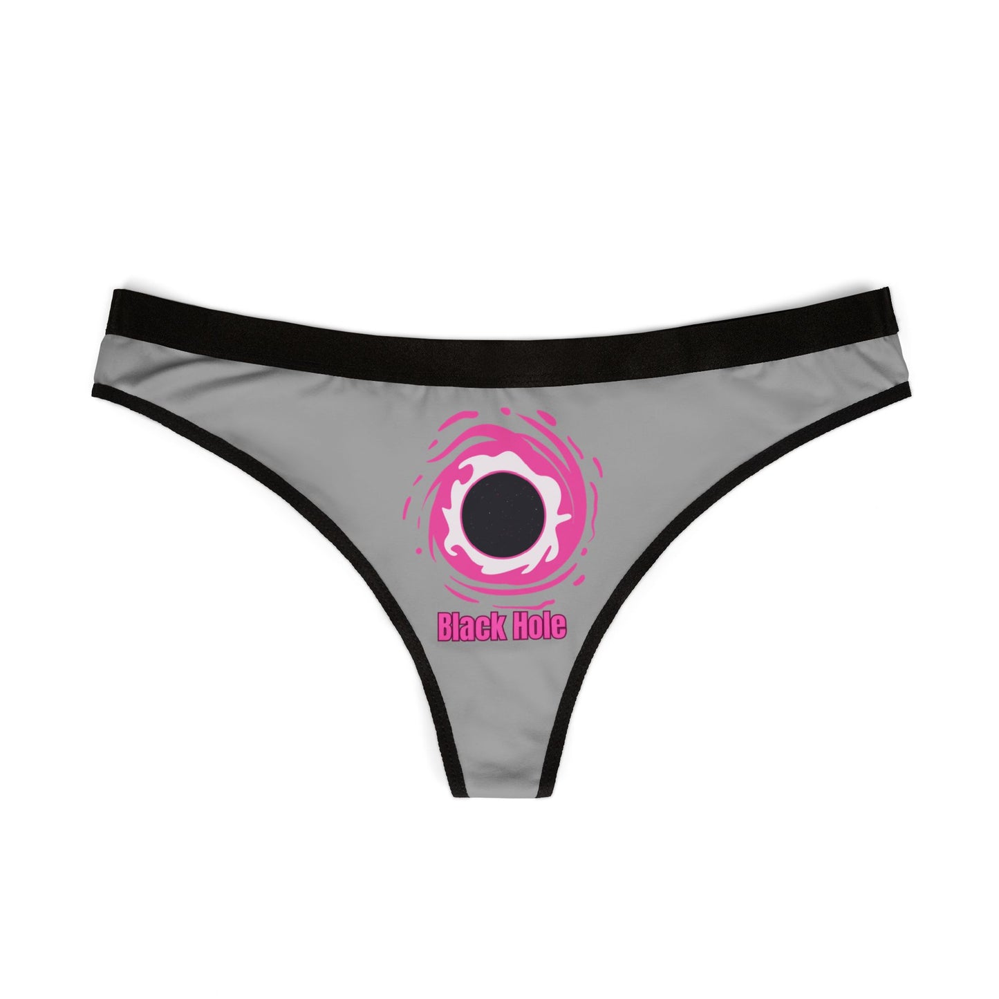 Damen Thong Unterwäsche Bequeme Atmungsaktive Slips Black Hole
