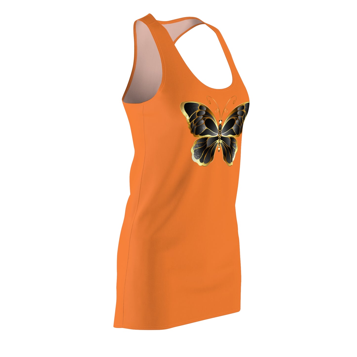 Crusta Schmetterling Racerback Kleid Sommerkleid