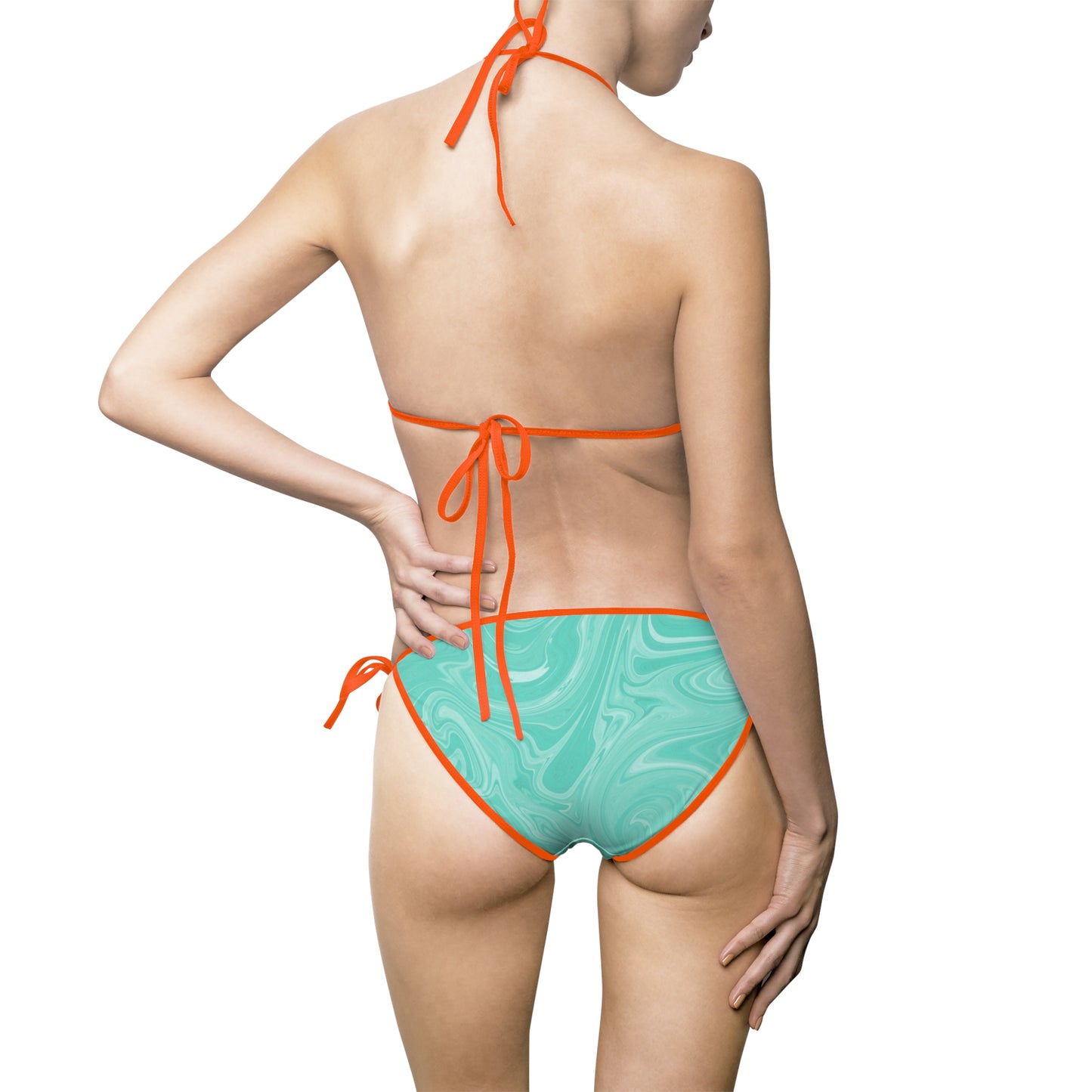 Türkis Bikini Set – Zweiteiliger Badeanzug