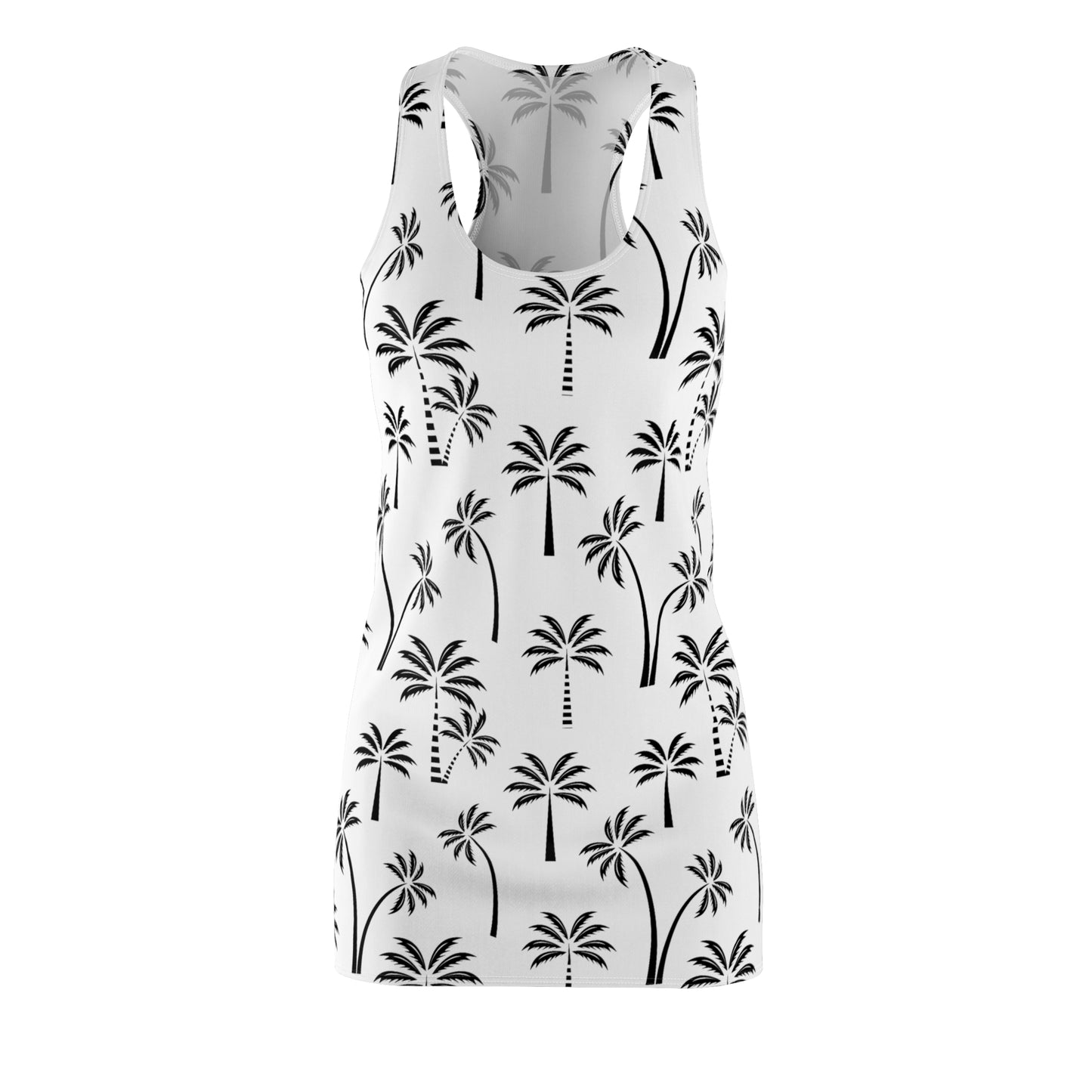 Palmen Racerback Kleid – Leichtes Sommerkleid