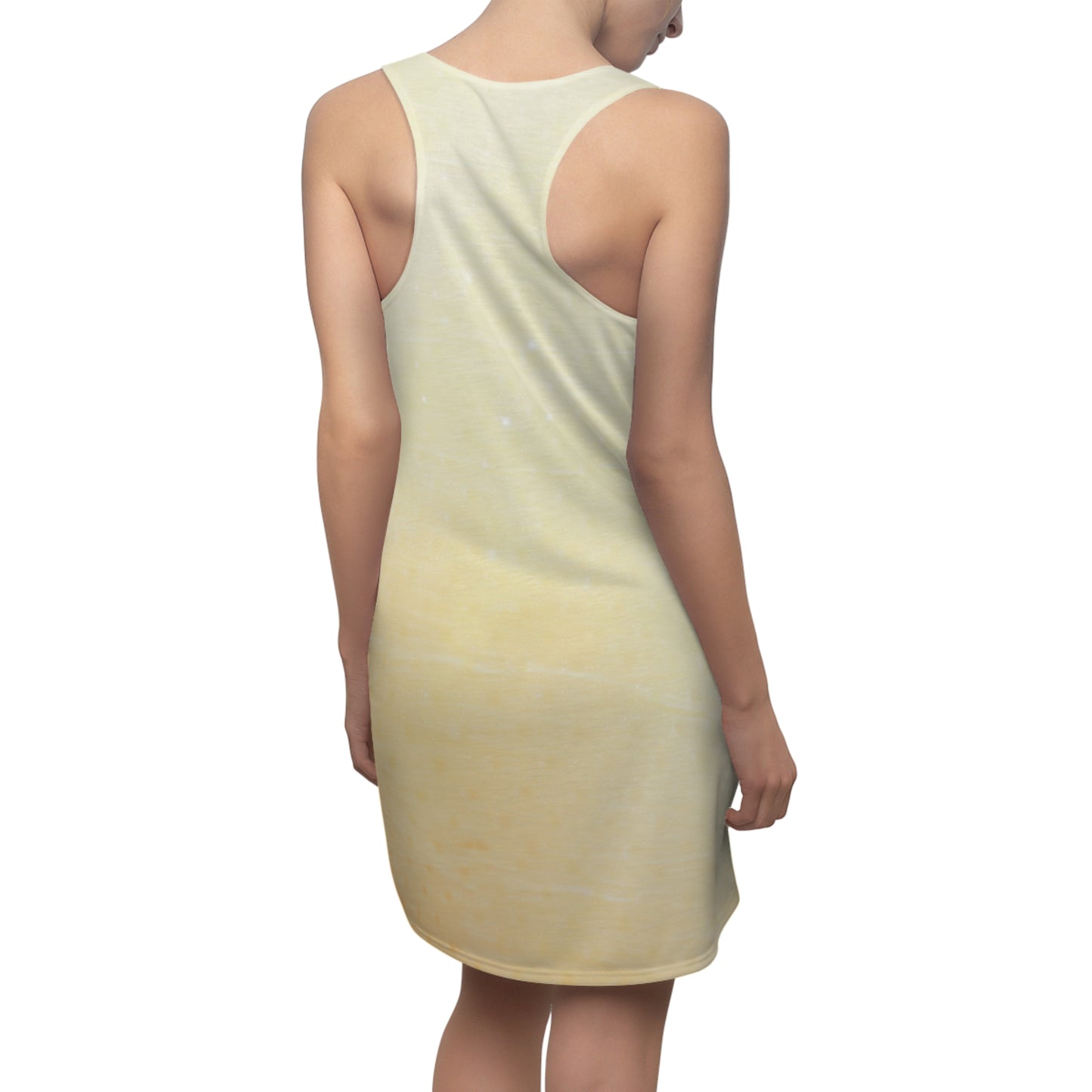 Racerback Kleid mit sanftem Farbverlauf & Katzenmotiv – Tatlı Cesur
