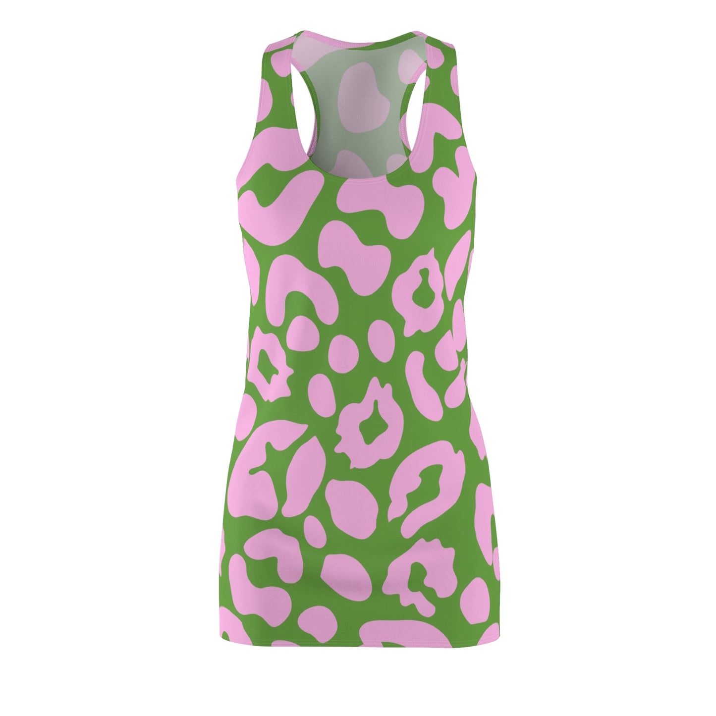Pink Leopard Racerback Kleid – Trendiges Sommerkleid