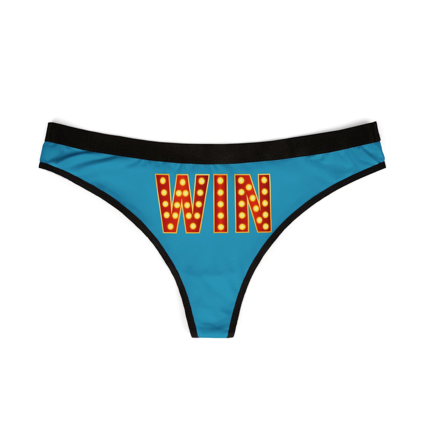 Damen Thong Unterwäsche Bequeme Atmungsaktive Slips Motiv Win
