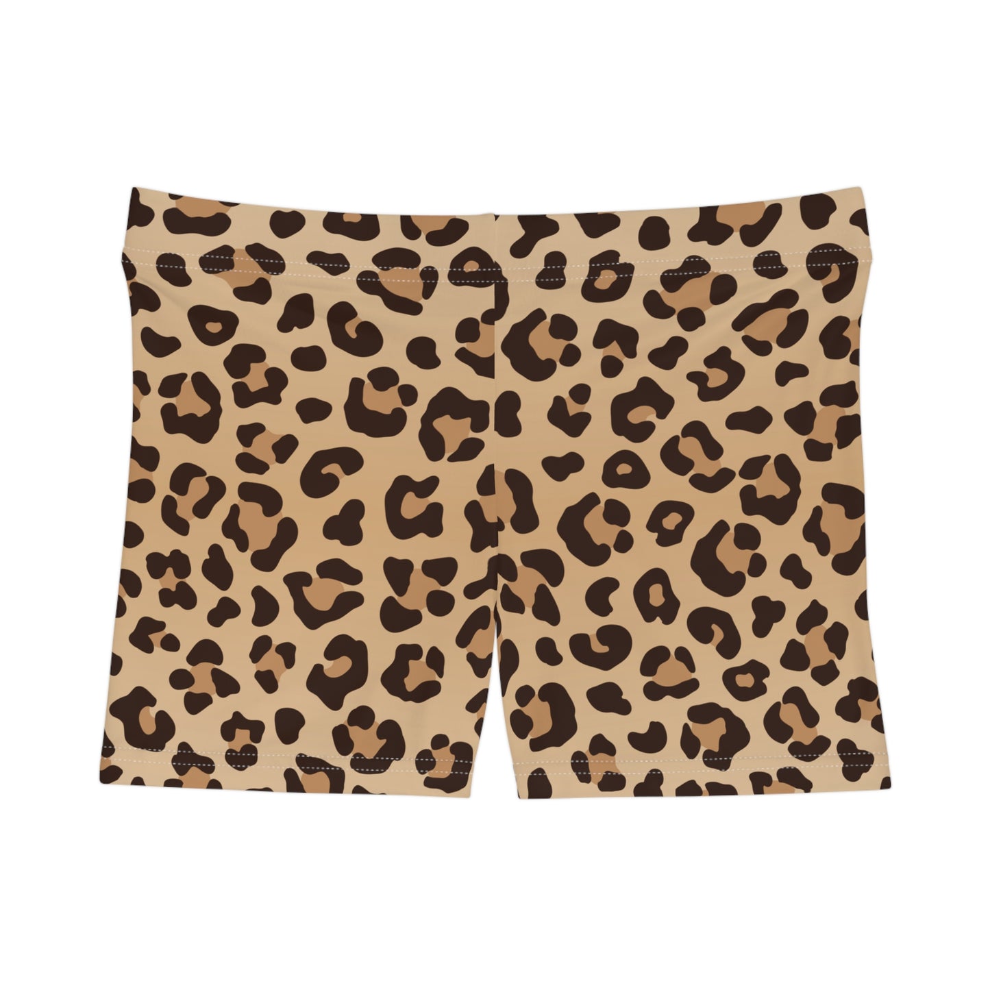 Leopard Print Damen Shorts Sommer Loungewear Activewear Strand & Freizeit