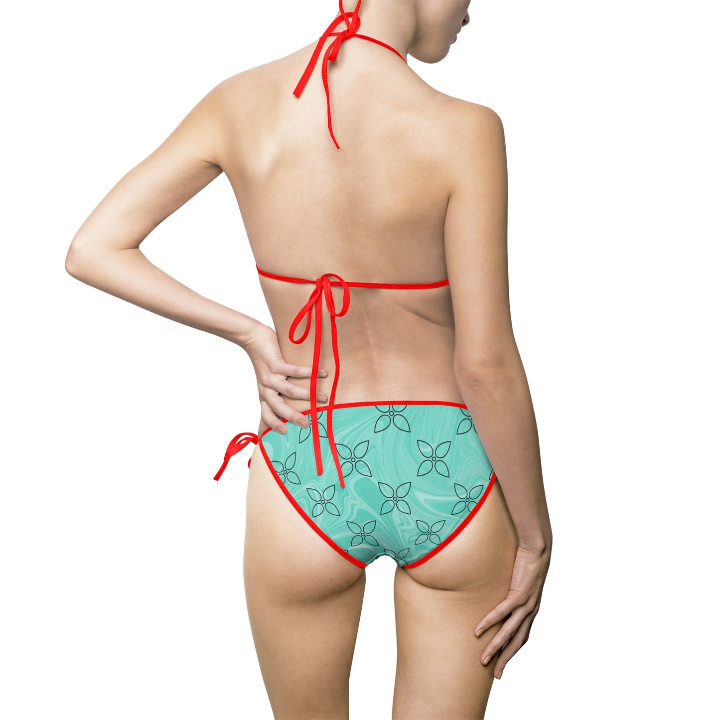 British Floral Bikini Set – Funky Design Damen
