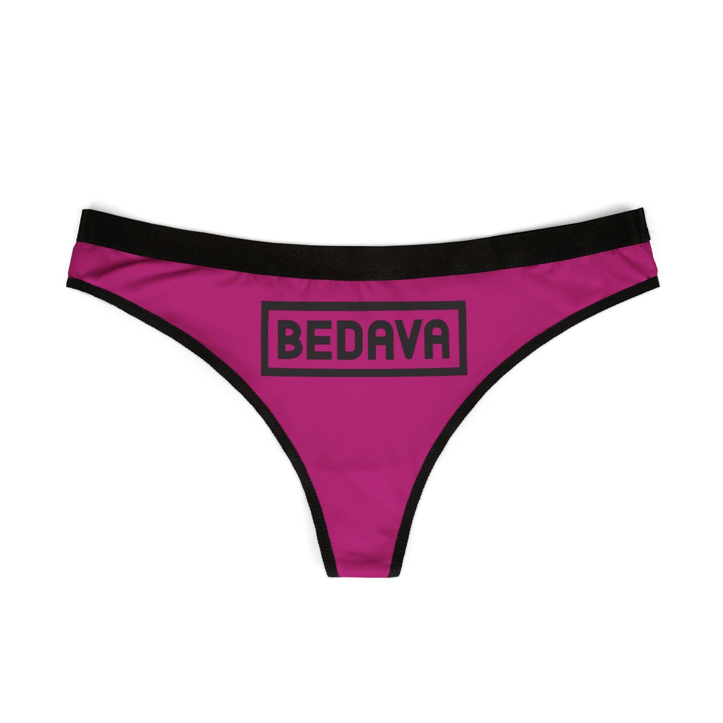 Damen Thong Unterwäsche Bequeme Atmungsaktive Slips BEDAVA Print