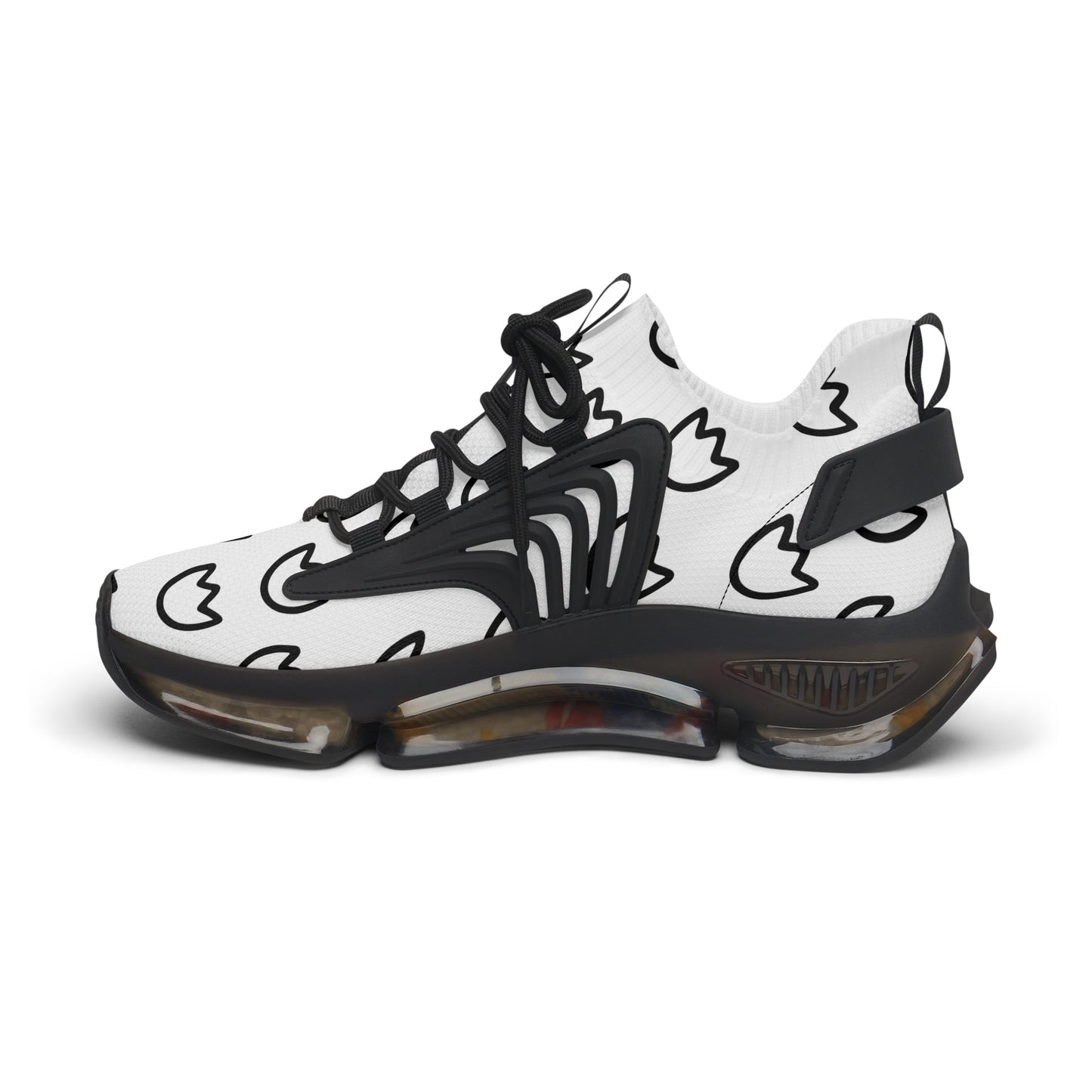 Damen Sneaker mit Tulpenmuster – Stylische Sportschuhe