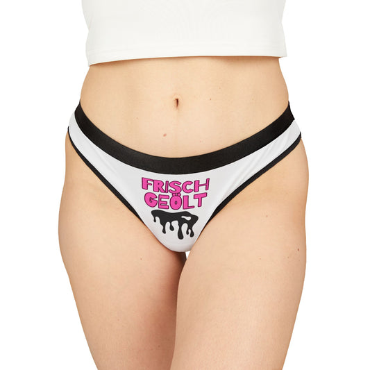 Damen Thong Unterwäsche Bequeme Atmungsaktive Slips FRISCH GEÖLT